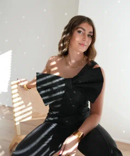 Alternative view of Lofty Manner Top Solange Black