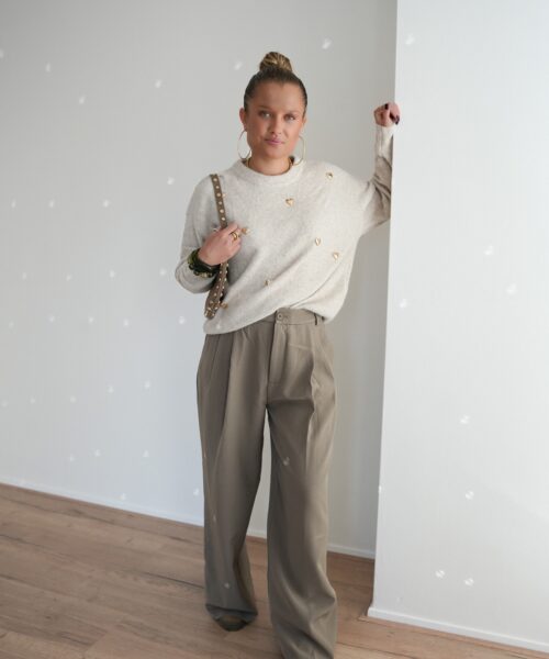 Maria Pantalon Khaki .