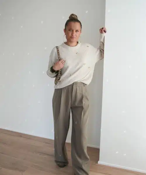 Maria Pantalon Khaki .