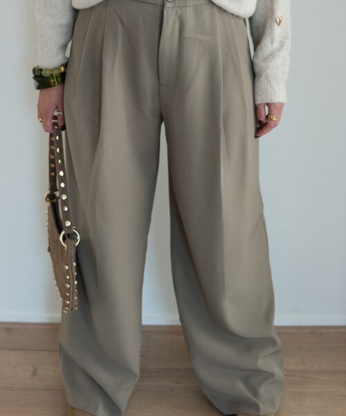 Alternative view of Maria Pantalon Khaki .