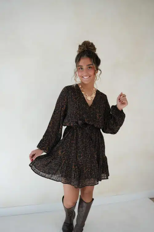 Lofty Manner Dress Kirsten Brown Panter