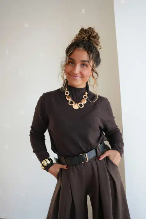 Alternative view of Joyce Sweater Brown