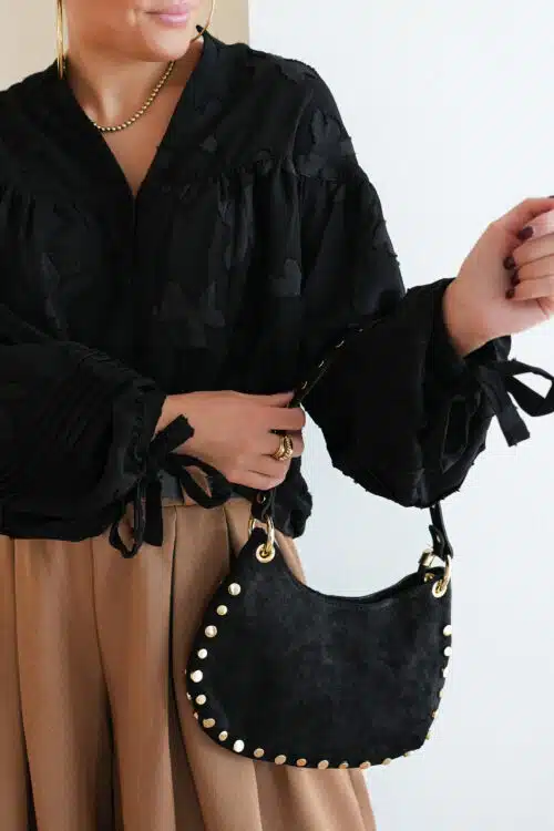 Alternative view of Lofty Manner Blouse Annika Black