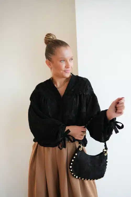 Lofty Manner Blouse Annika Black