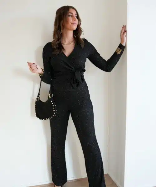 Lofty Manner Trouser Thalia Black