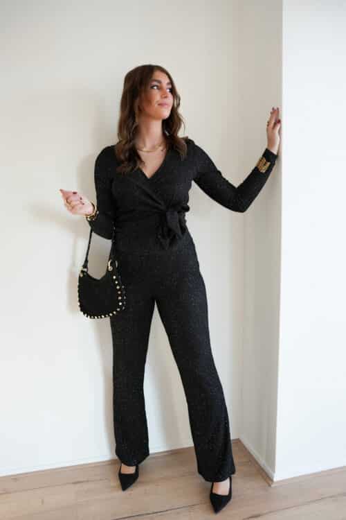 Lofty Manner Trouser Thalia Black