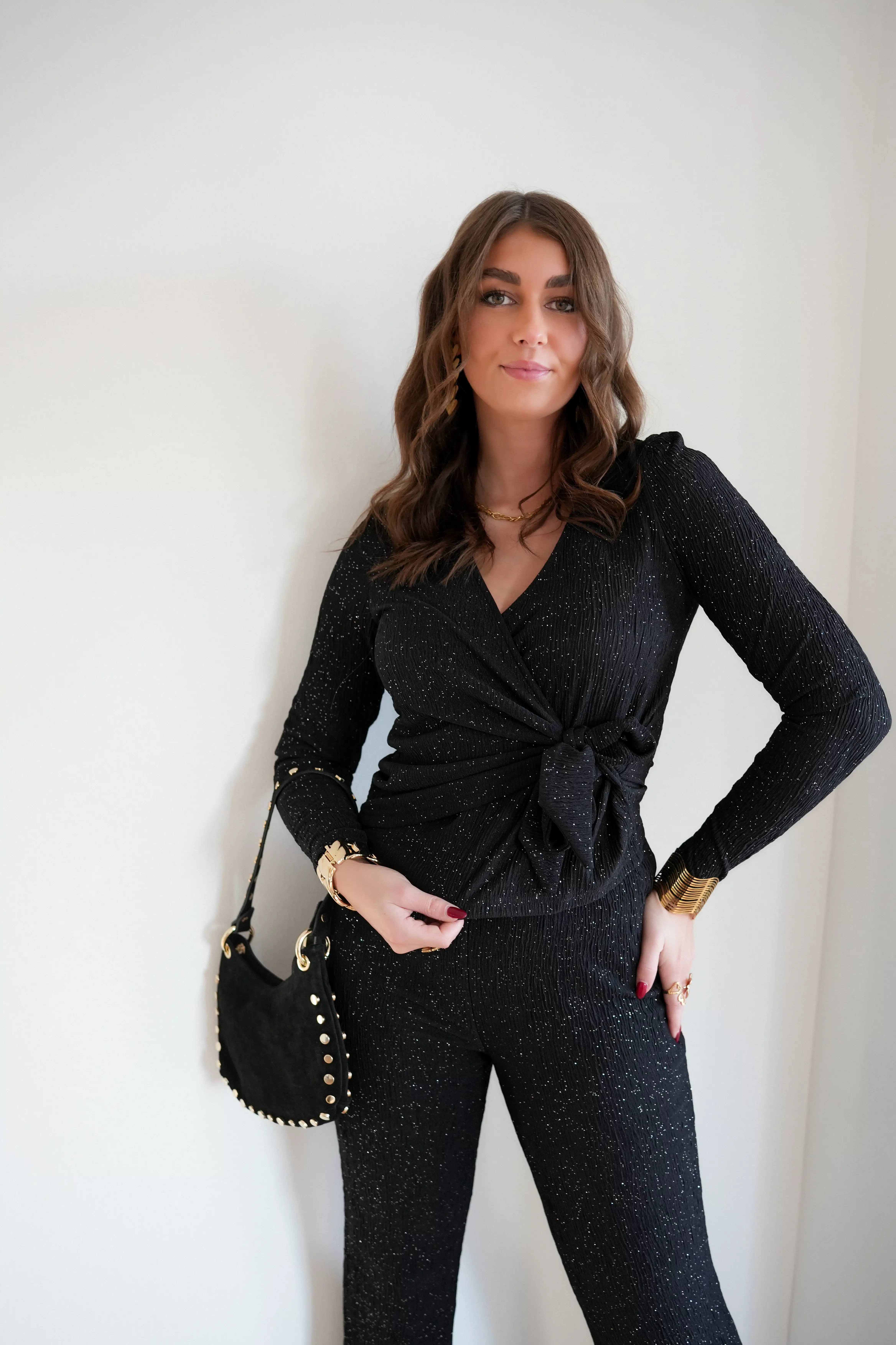 Lofty Manner Trouser Thalia Black - Afbeelding 4