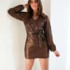 Lofty Manner Dress Kelly Brown
