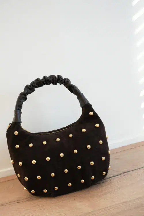 Sofie Studs Bag Brown