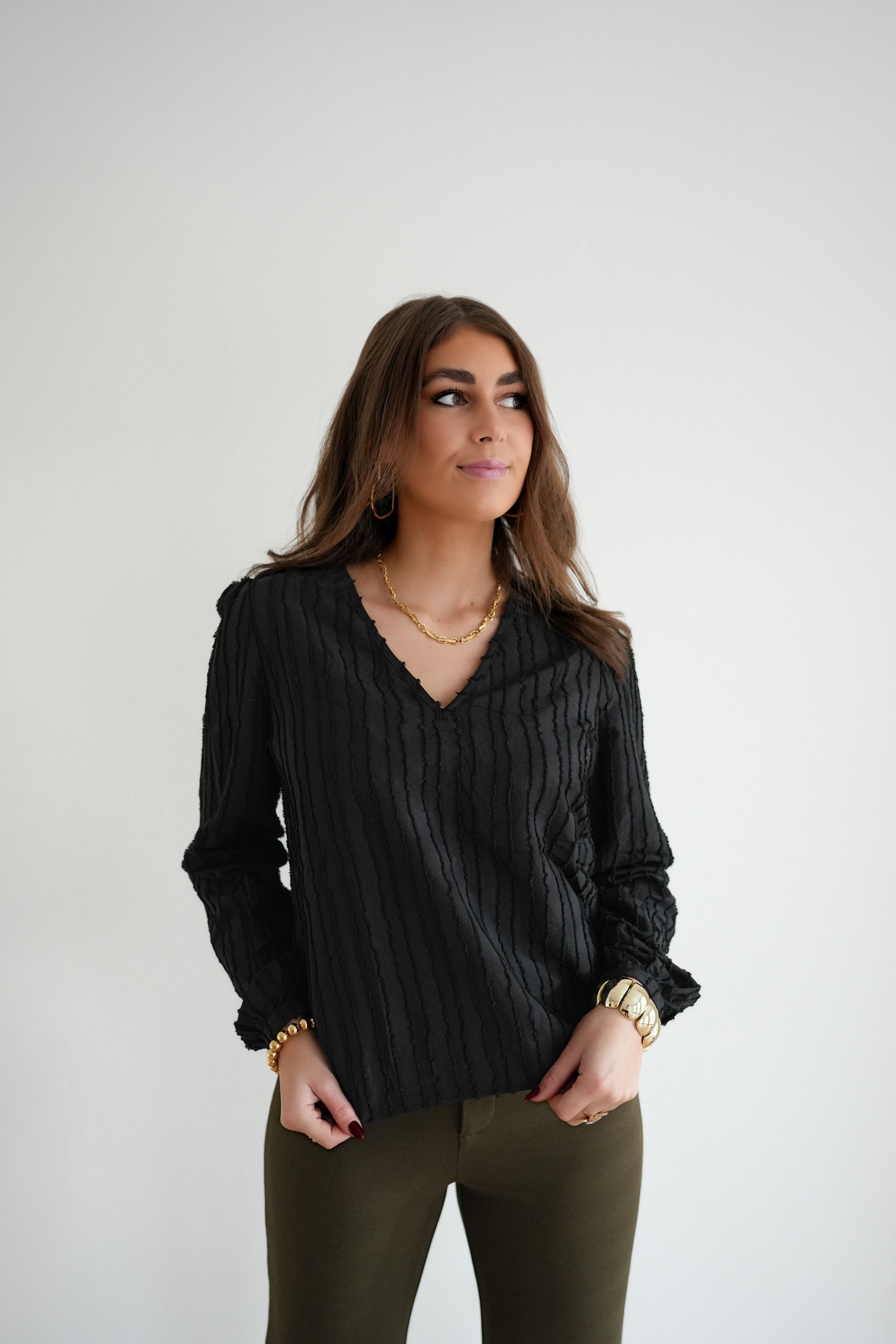 Lofty Manner Blouse Nancy Black - Afbeelding 2