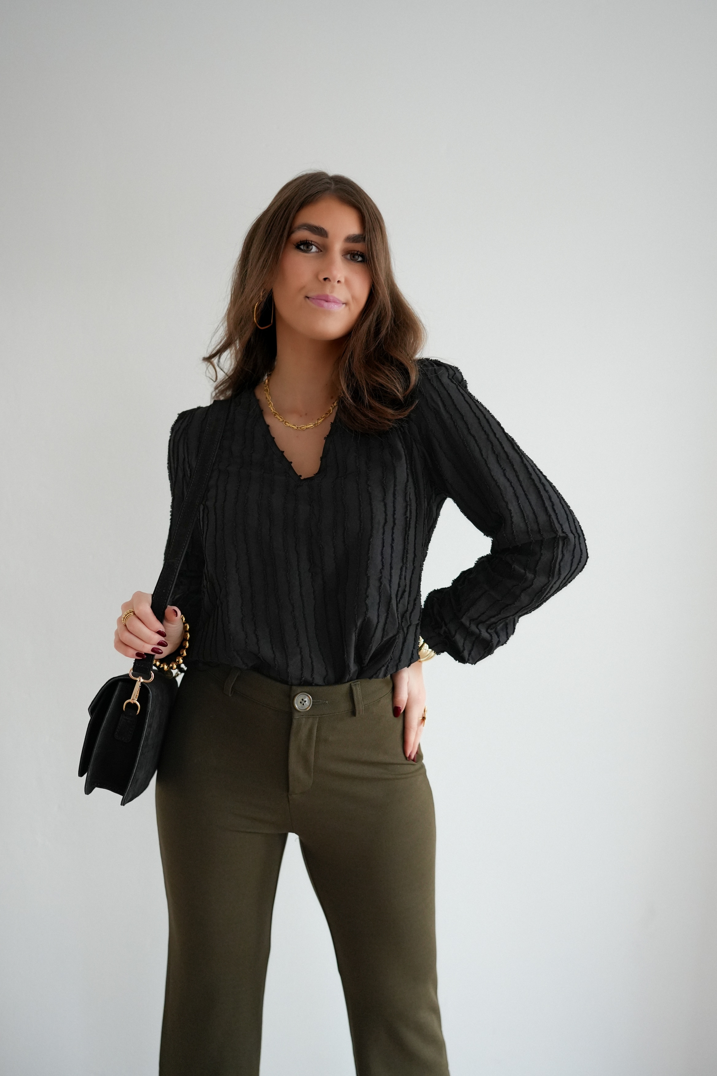 Lofty Manner Blouse Nancy Black - Afbeelding 3