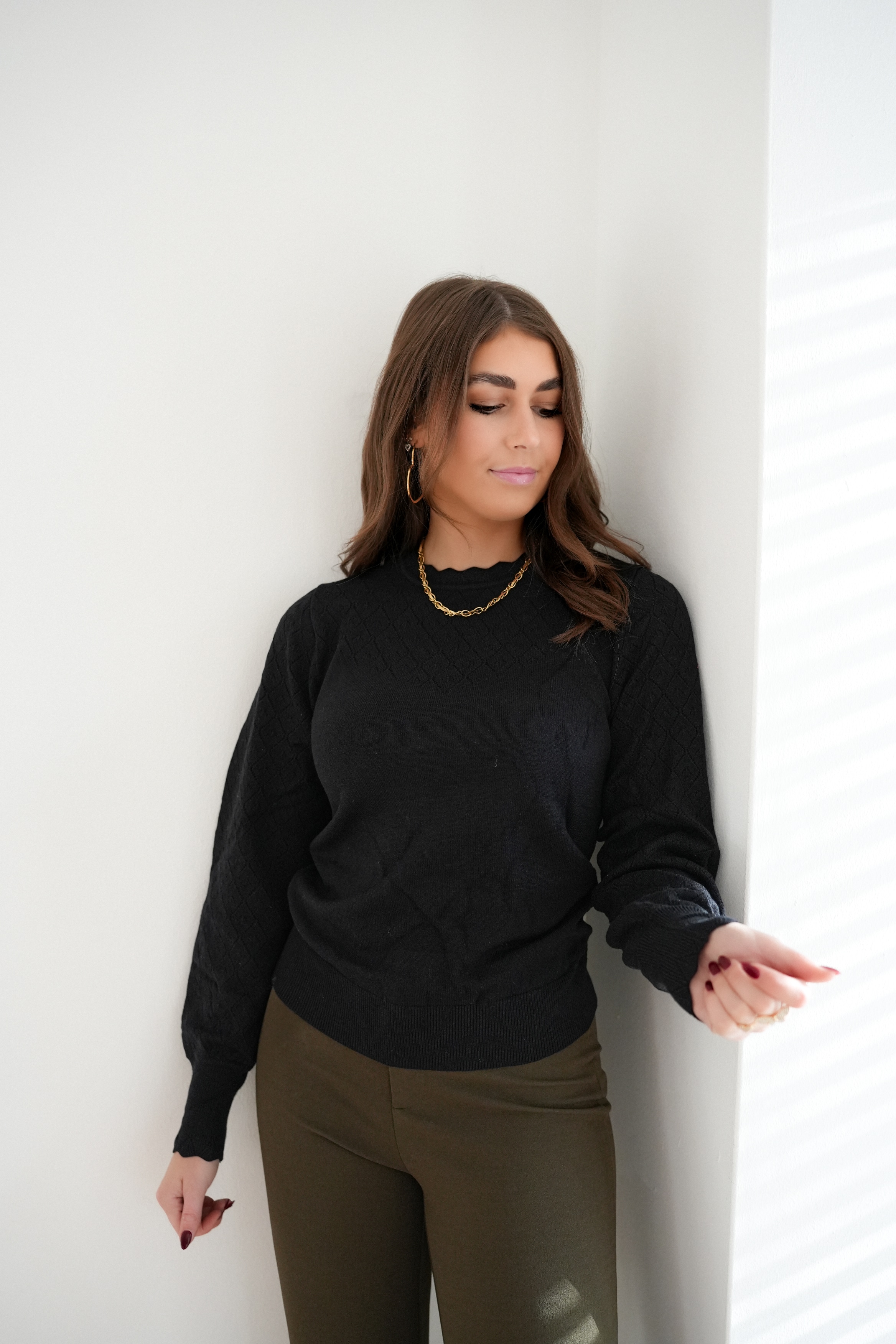 Lofty Manner Sweater Romy Black - Afbeelding 3
