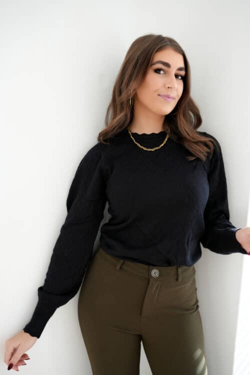 Lofty Manner Sweater Romy Black