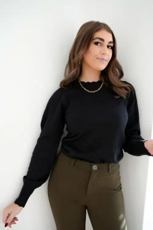 Lofty Manner Sweater Romy Black