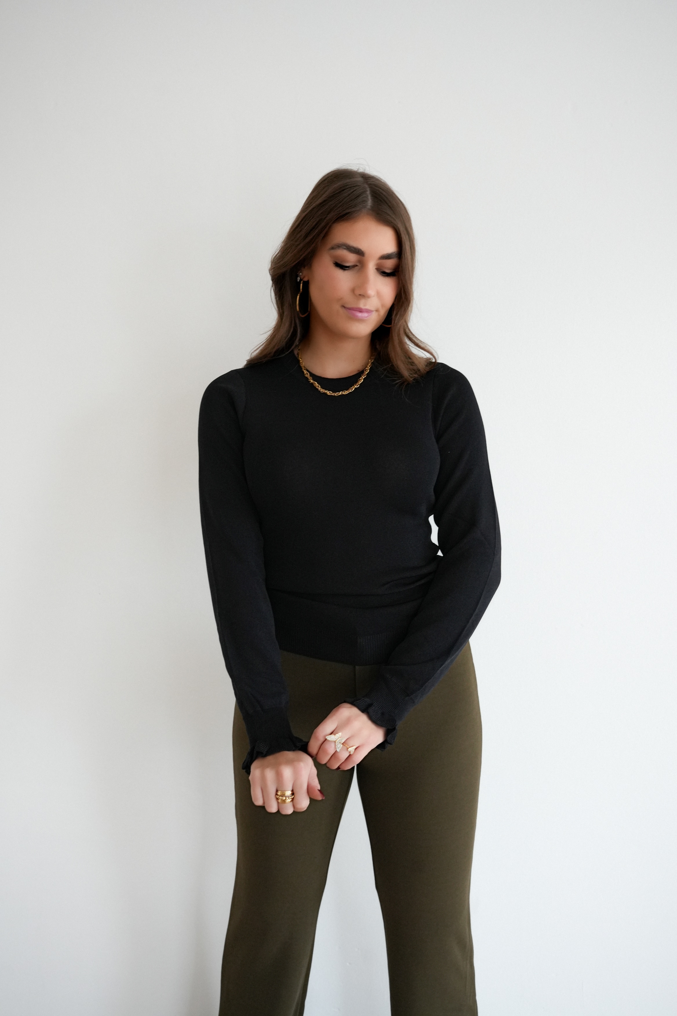 Lofty Manner Sweater Ilja Black