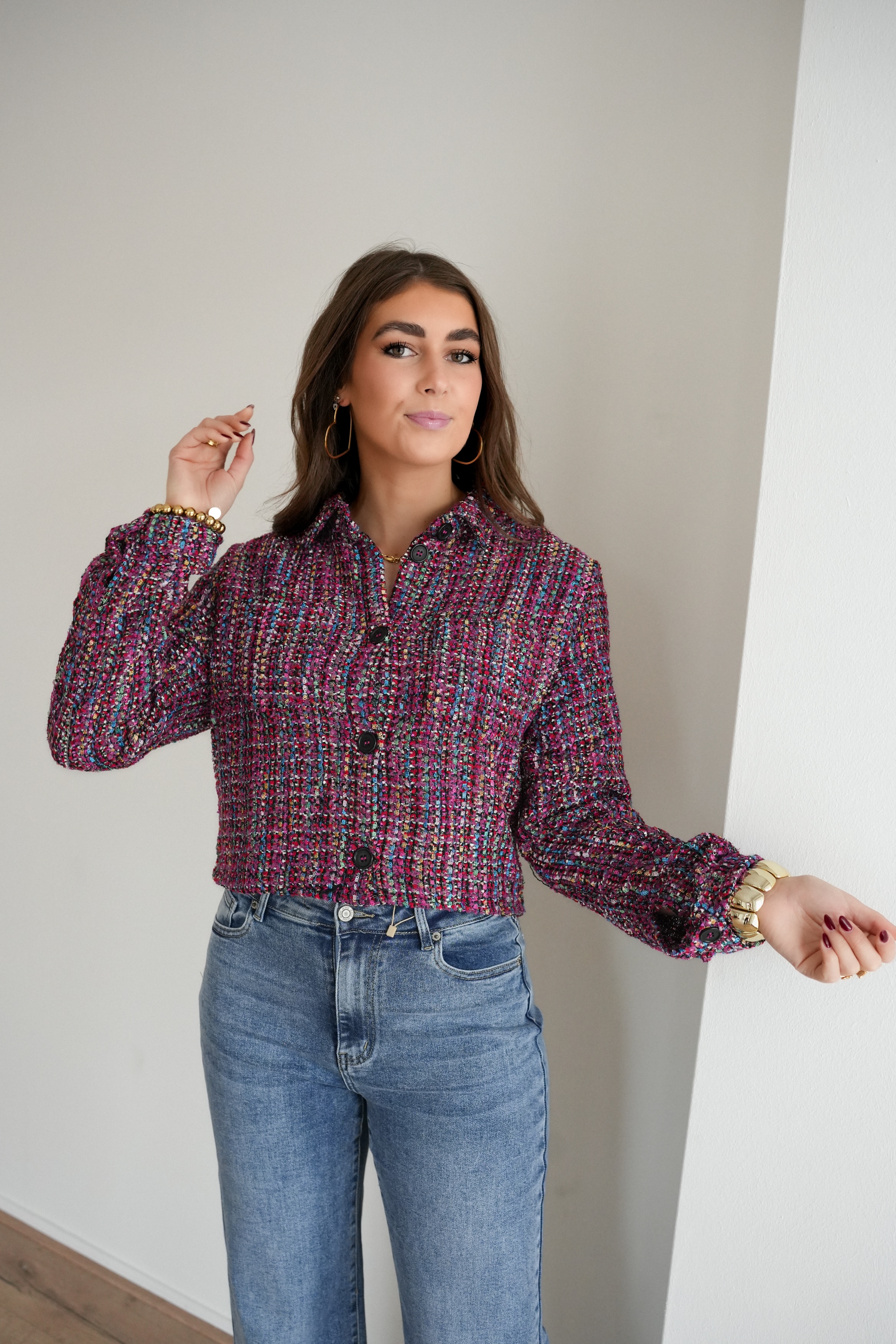 Lofty Manner Jacket Gianna Pink - Afbeelding 4