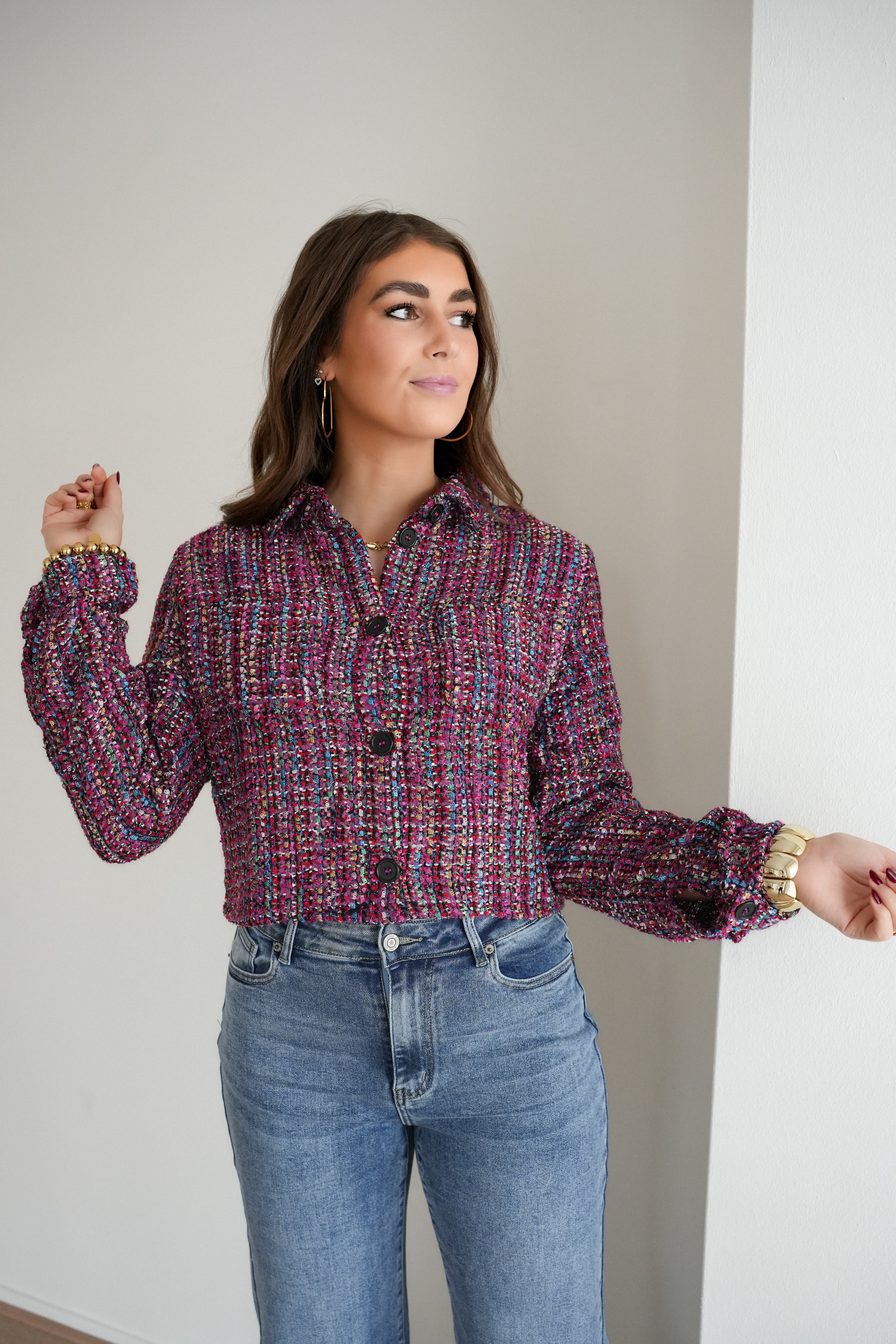 Lofty Manner Jacket Gianna Pink - Afbeelding 2