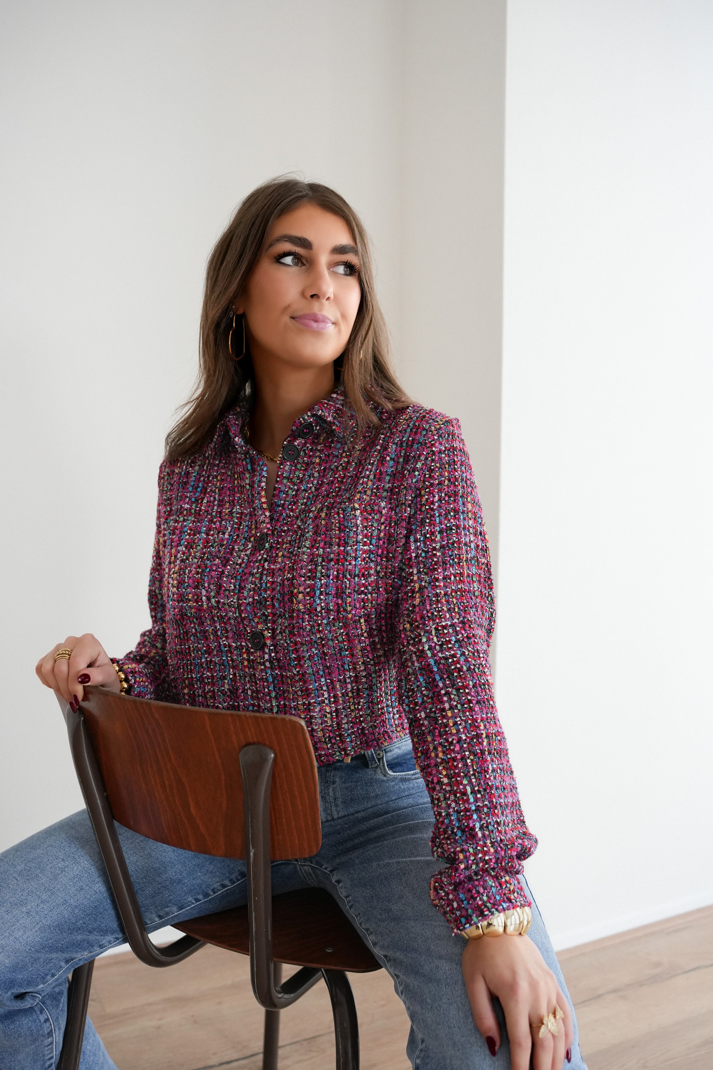 Lofty Manner Jacket Gianna Pink - Afbeelding 5