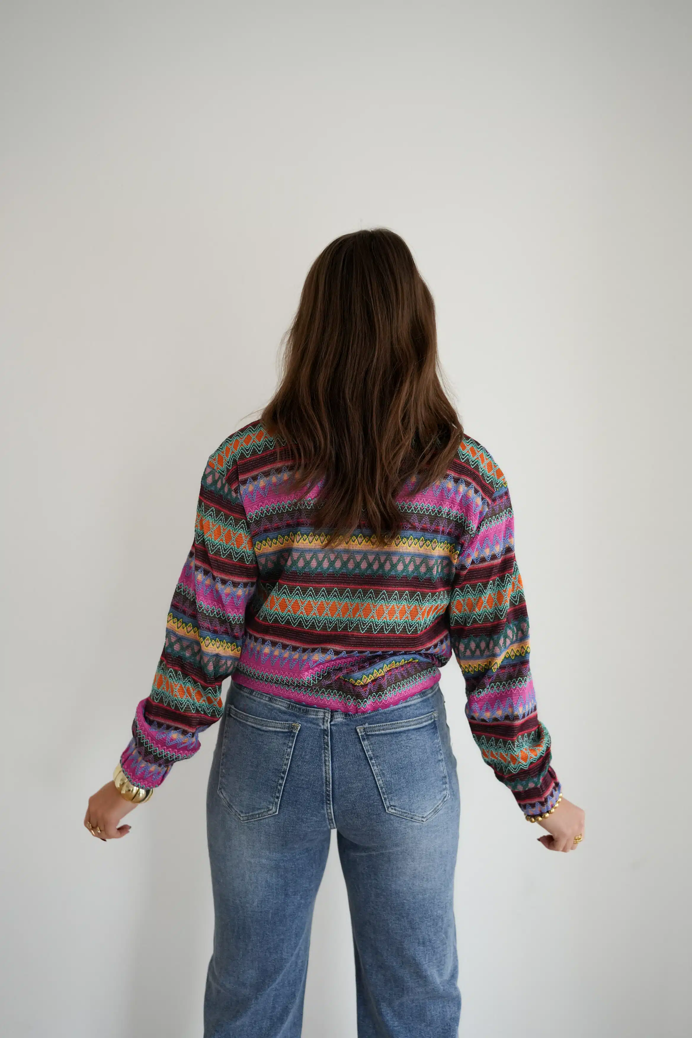 Lofty Manner Jacket Plien Multi Pink - Afbeelding 3