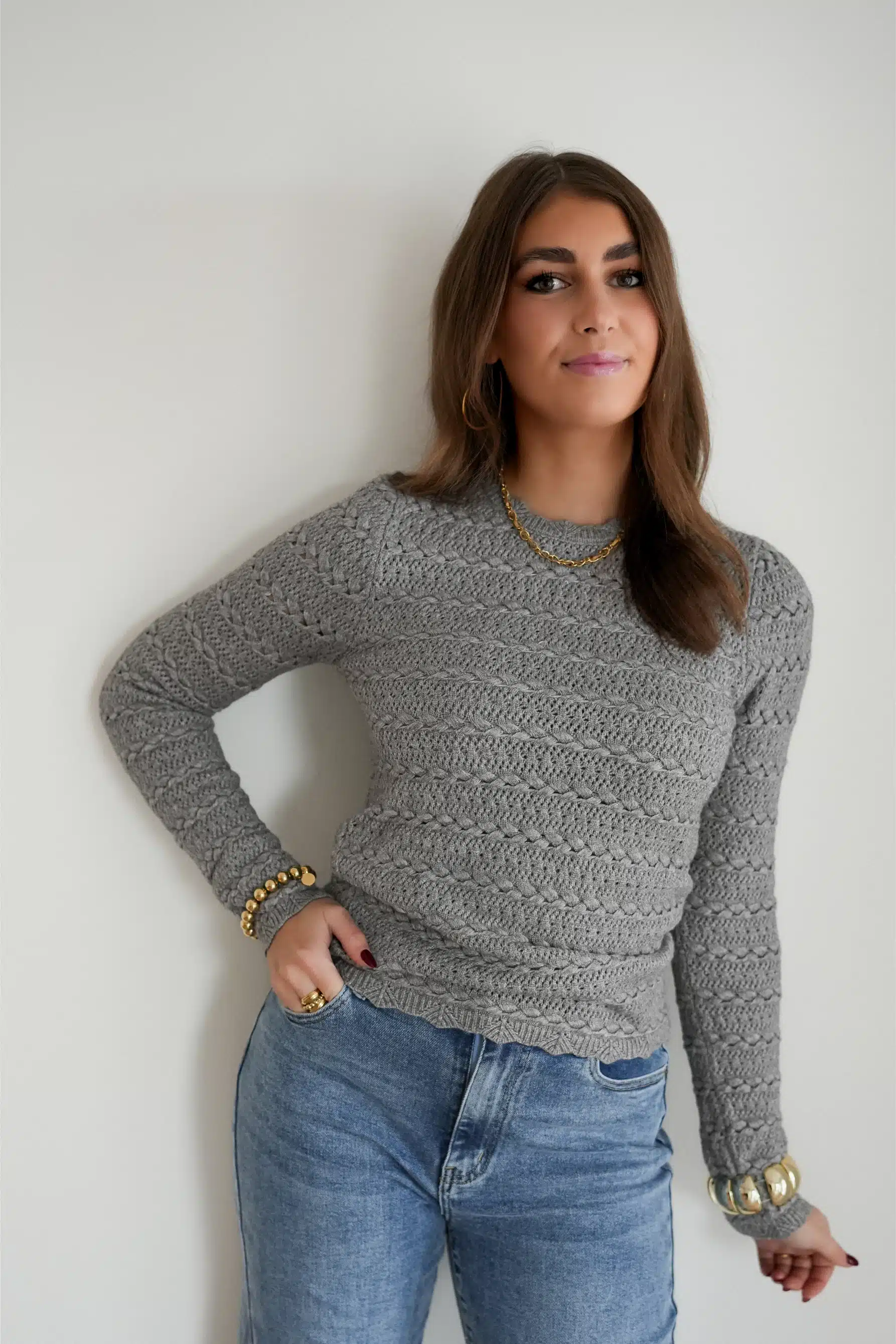 Lofty Manner Sweater Marla Grey