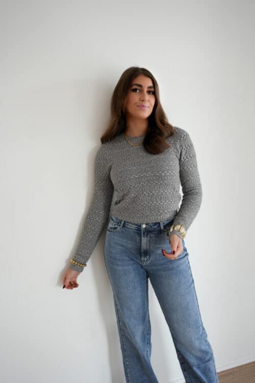 Alternative view of Lofty Manner Sweater Marla Grey
