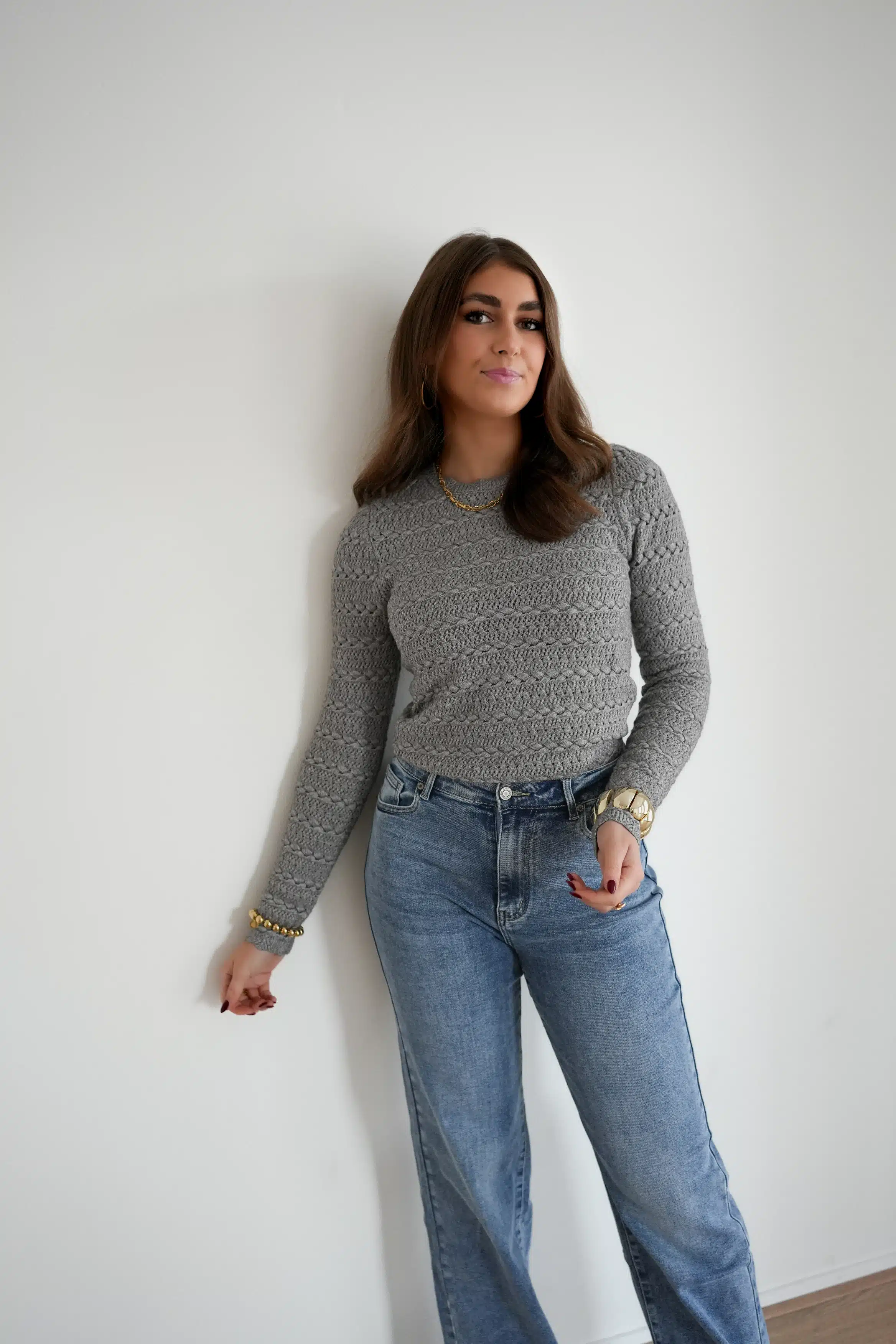 Lofty Manner Sweater Marla Grey - Afbeelding 2