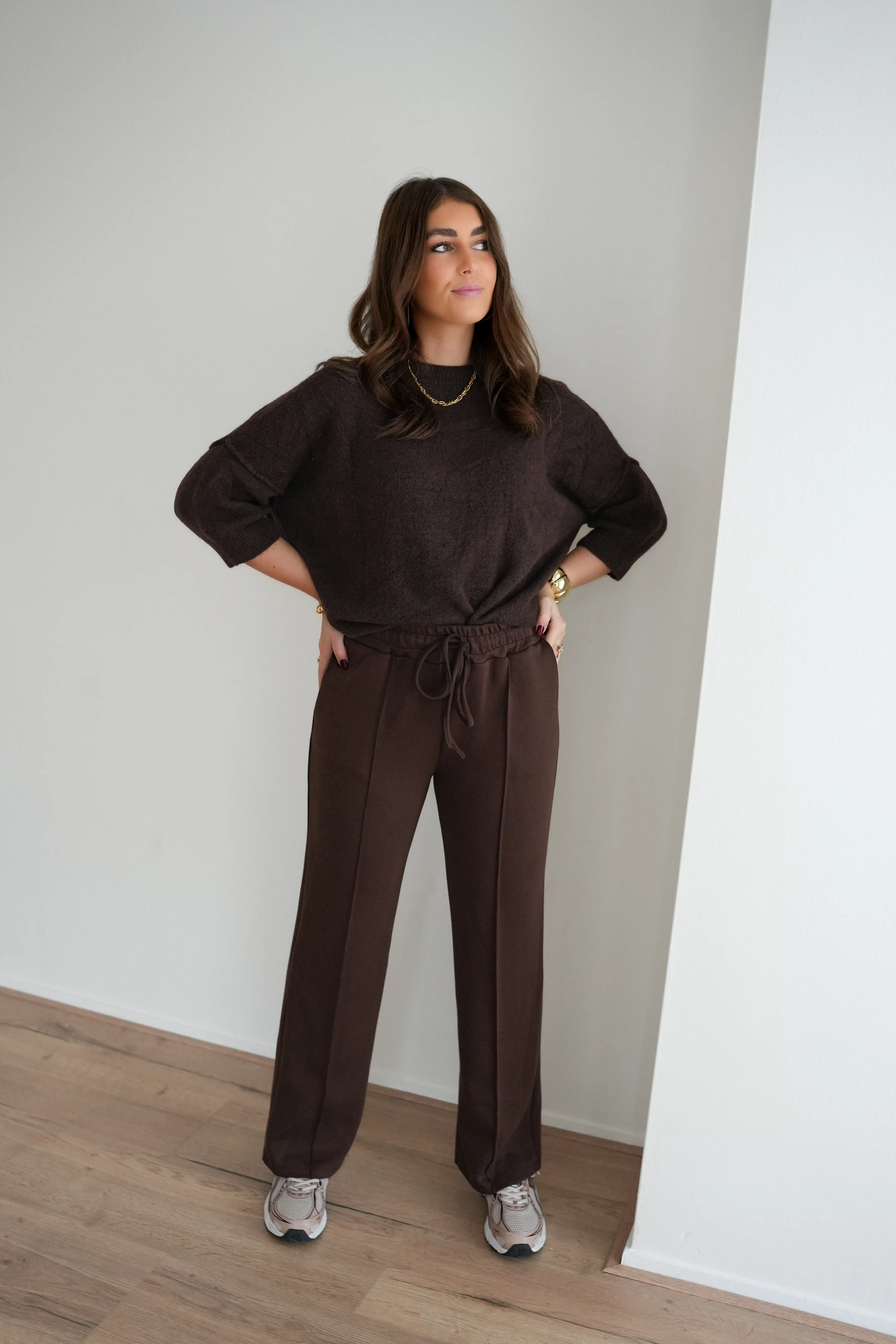 Alpaca Sweater Choco - Afbeelding 5