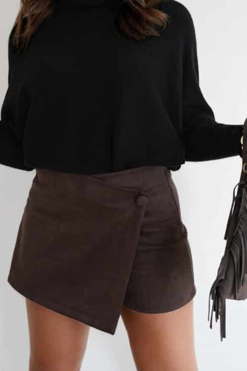 Solange Skort Brown