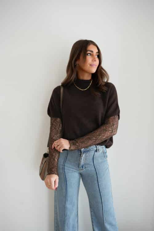 Alternative view of Sanne Sweater Brown