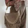 Fransje Studs Bag Taupe