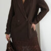 Mila Blazer Brown ~