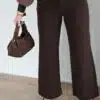 Bowine Wide Leg Brown 9091