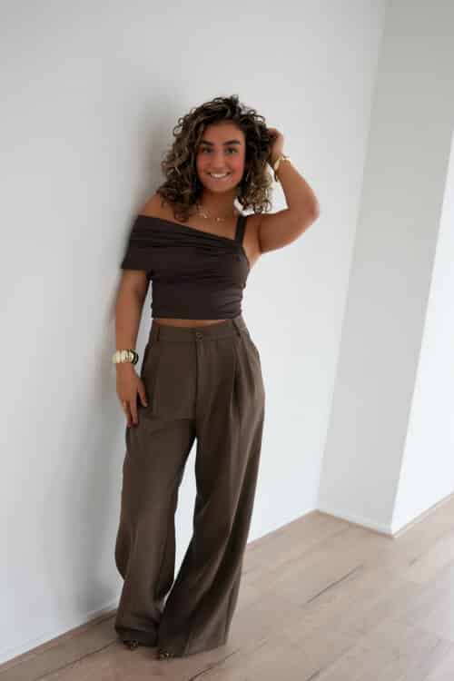 Alternative view of Gina Top Brown .