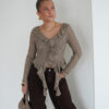 Lora Lace Top Taupe