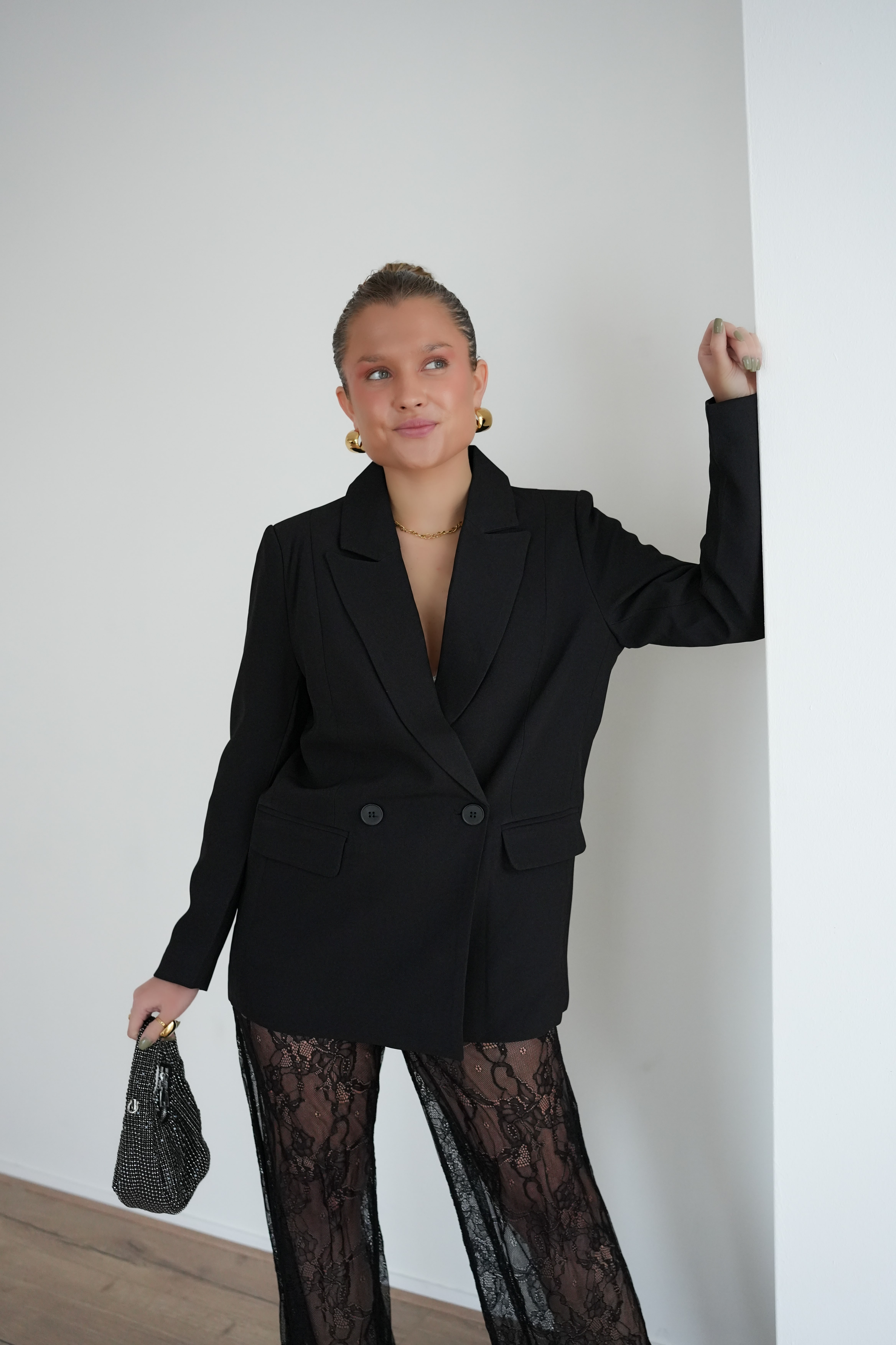 Mila Blazer Black | - Afbeelding 4