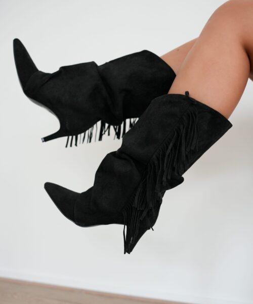 Alternative view of Franje Boots Black