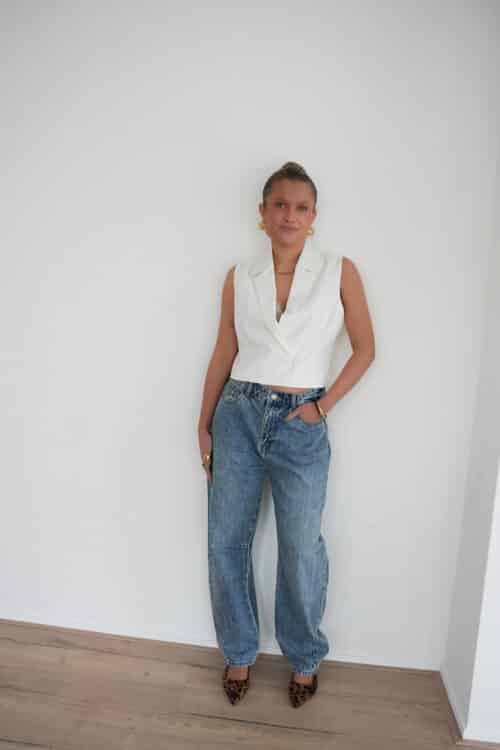 Alternative view of Sava Gilet Offwhite|