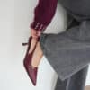 Nulu Heels Bordeaux