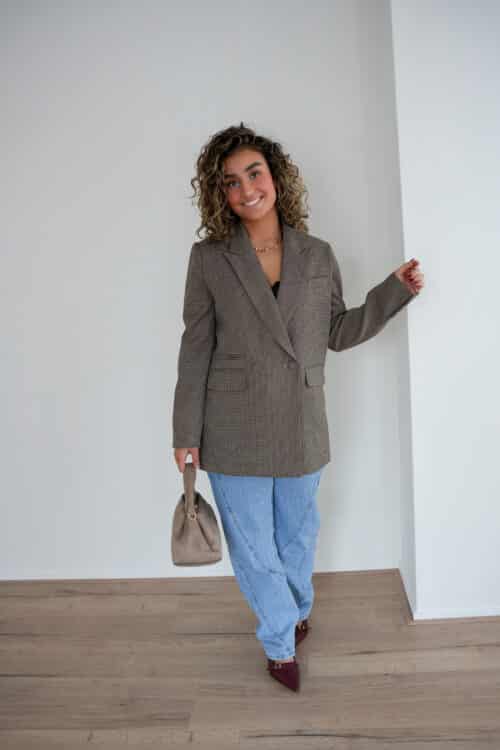 Alternative view of Myraz Blazer Checkered~