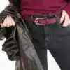 Joany Belt Bordeaux
