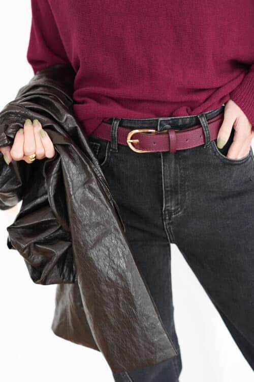 Joany Belt Bordeaux