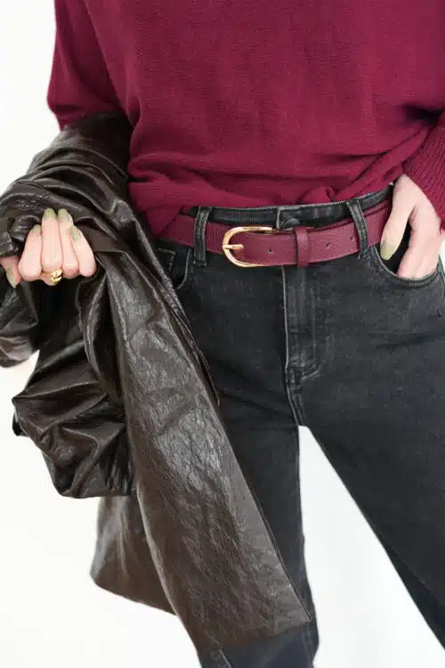 Joany Belt Bordeaux