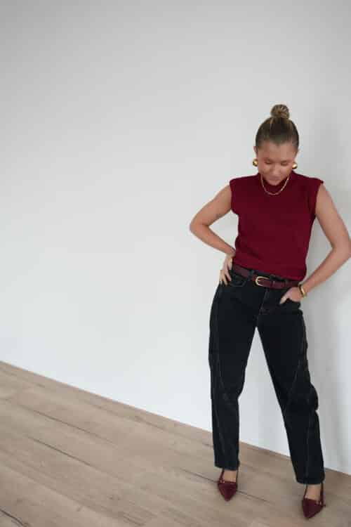 Alternative view of Bobbie Balloon Jeans Grey 3263