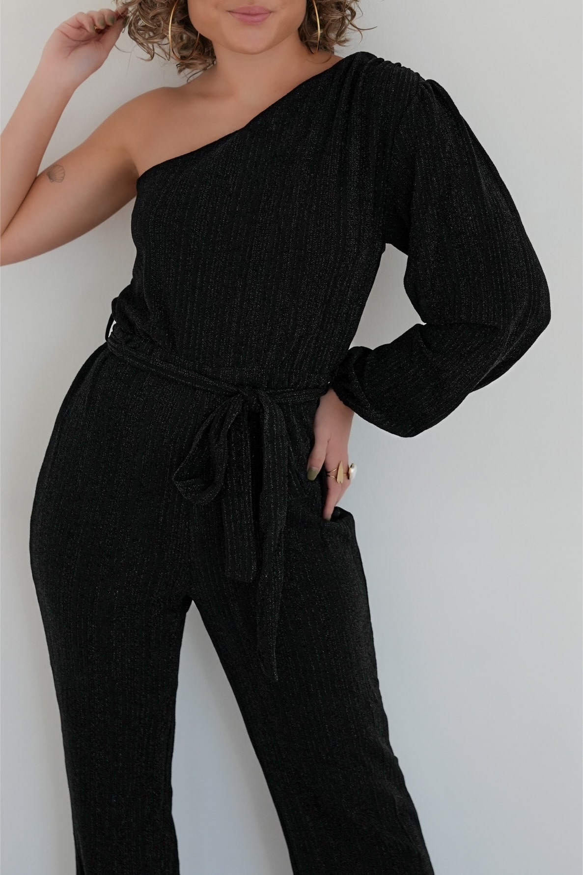 Lofty Manner Jumpsuit Nore Black - Afbeelding 2