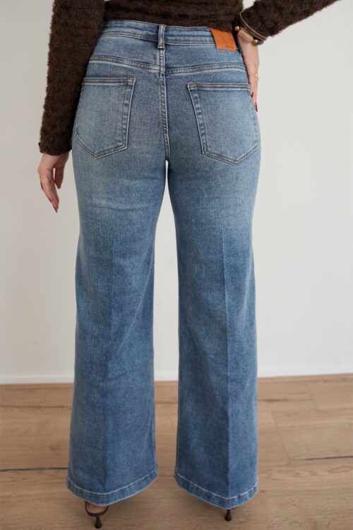 Alternative view of Kate Wide Leg Jeans 121-1