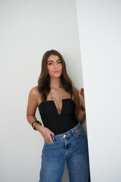 Xenna Sparkle Body Black