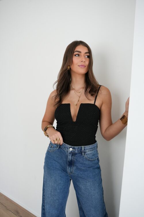 Alternative view of Xenna Sparkle Body Black