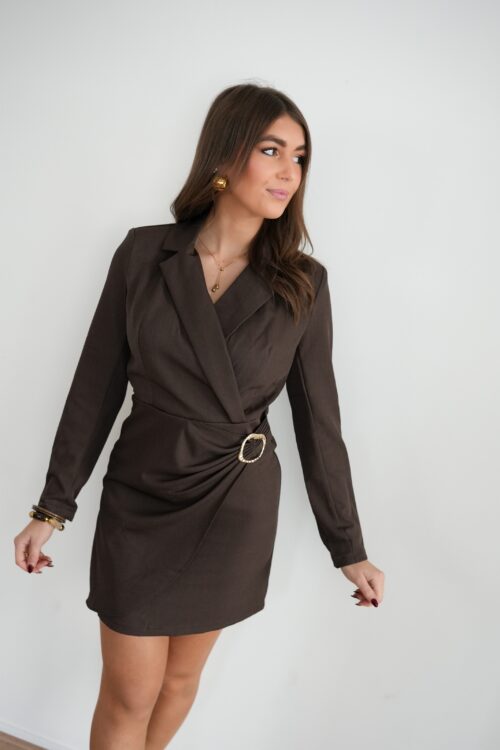 Cecil Dress Brown|