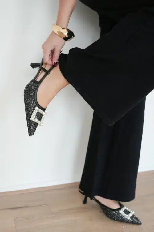 Alternative view of Lilly Heels Black Pearl