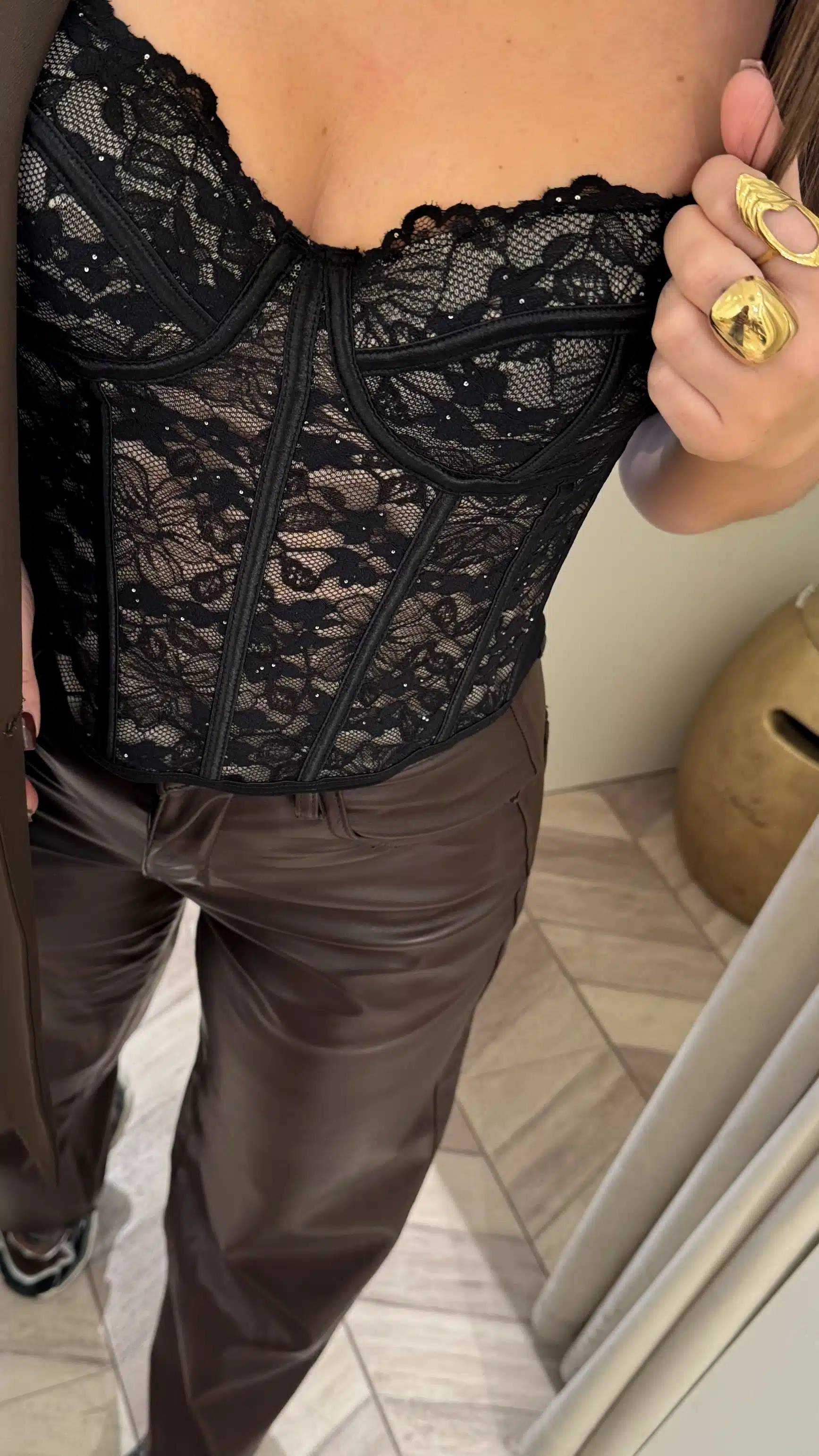 Olyvia Bustier Black ~